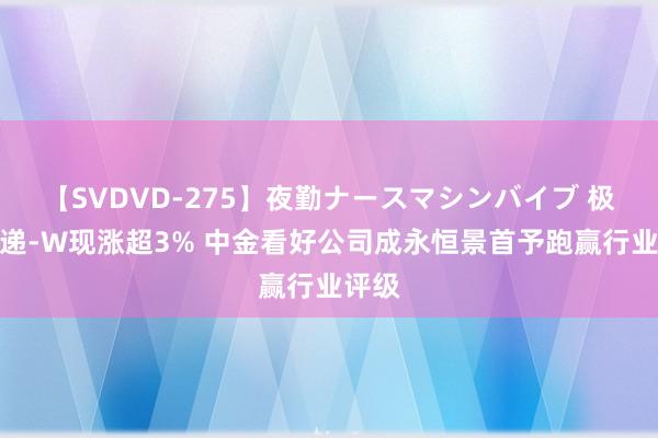 【SVDVD-275】夜勤ナースマシンバイブ 极兔速递-W现涨超3% 中金看好公司成永恒景首予跑赢行业评级